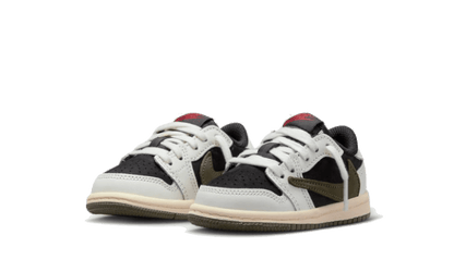 Air Jordan 1 Retro Low OG SP Travis Scott Olive Bébé (TD)