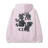 Anti Social Social Club Bat Emoji Hoodie Pink