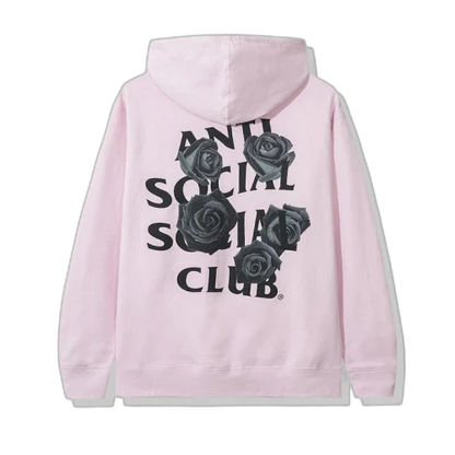 Anti Social Social Club Bat Emoji Hoodie Pink