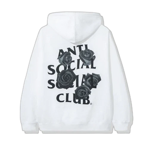 Anti Social Social Club Bat Emoji Hoodie White