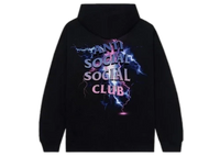 Anti Social Social Club Bolt From The Blue Hoodie Black