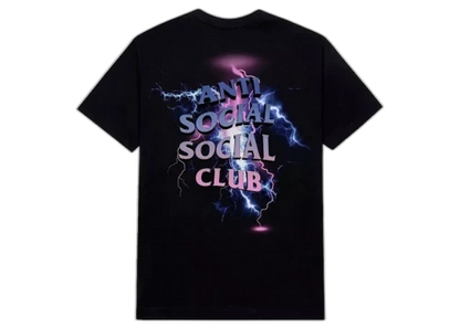 Anti Social Social Club Bolt From The Blue T-shirt Black