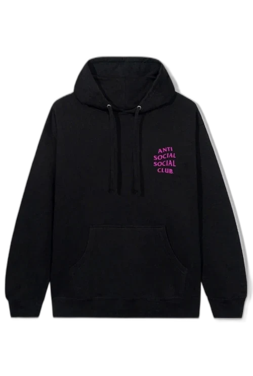 Anti Social Social Club Bubblegum Hoodie Black
