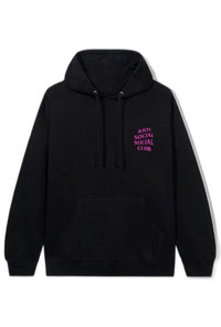 Anti Social Social Club Bubblegum Hoodie Black