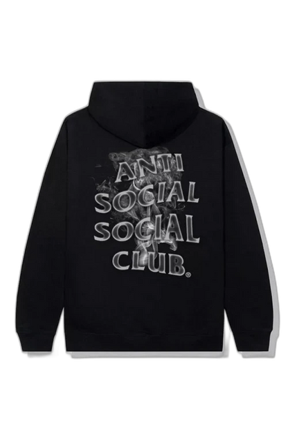 Anti Social Social Club Burnout Hoodie Black
