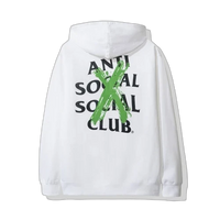 Anti Social Social Club Cancelled Remix Hoodie (FW19) White