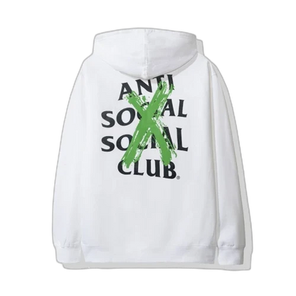 Anti Social Social Club Cancelled Remix Hoodie (FW19) White