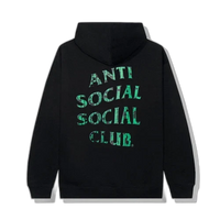 Anti Social Social Club Glitch Hoodie Black