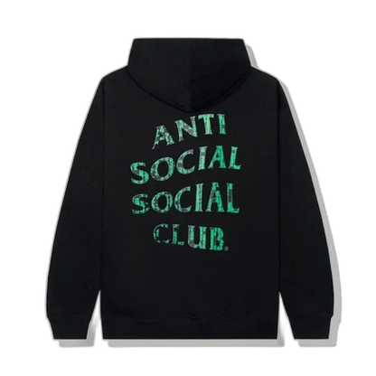 Anti Social Social Club Glitch Hoodie Black