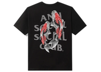 Anti Social Social Club Koi Garden 3M Reflective Tee Black