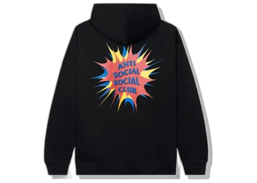 Anti Social Social Club Stunned Hoodie Black
