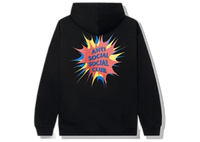Anti Social Social Club Stunned Hoodie Black