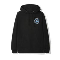 Anti Social Social Club x Fragment Blue Bolt Hoodie (FW19) Black