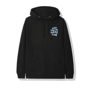 Anti Social Social Club x Fragment Blue Bolt Hoodie (FW19) Black