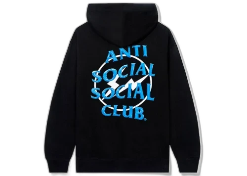 Anti Social Social Club x Fragment Precious Petals Hoodie (FW22) Black Blue