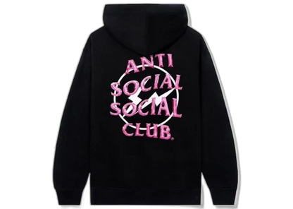 Anti Social Social Club x Fragment Precious Petals Hoodie (FW22) Black Pink