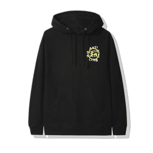 Anti Social Social Club x Fragment Yellow Bolt Hoodie (FW19) Black