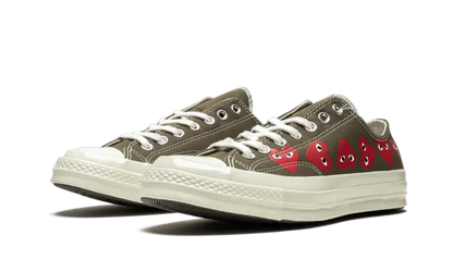 Converse Chuck Taylor All Star 70 Ox Comme des Garcons Multi Heart Green