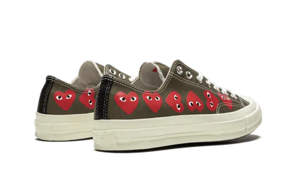 Converse Chuck Taylor All Star 70 Ox Comme des Garcons Multi Heart Green