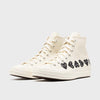 Converse Chuck Taylor All Star 70 Hi Comme des Garcons PLAY Multi-Heart Milk