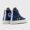 Converse Chuck Taylor All Star 70 Hi Comme des Garcons PLAY Blue Quartz
