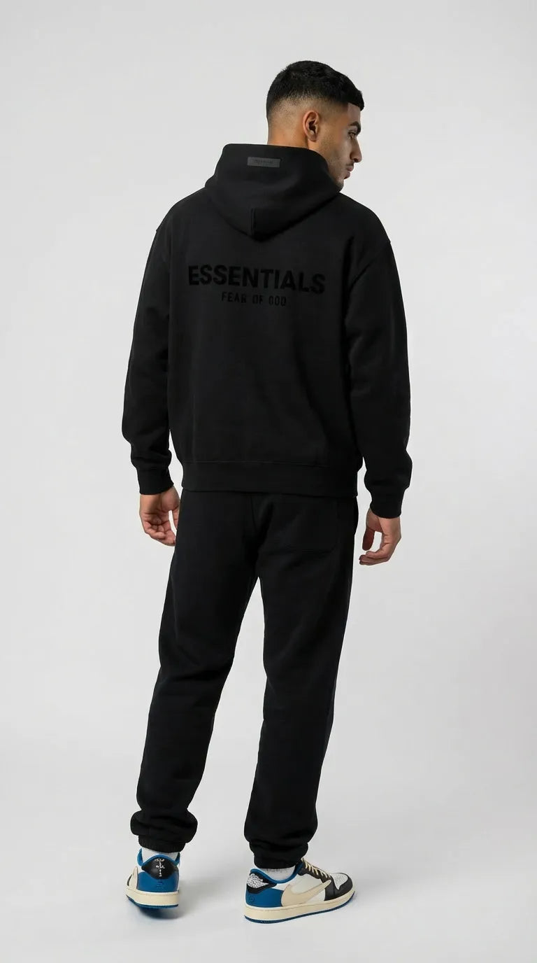 Fear of God Essentials Stretch Limo hoodie achterkant