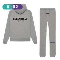 Fear of God Essentials Dark Oatmeal Full set Kids