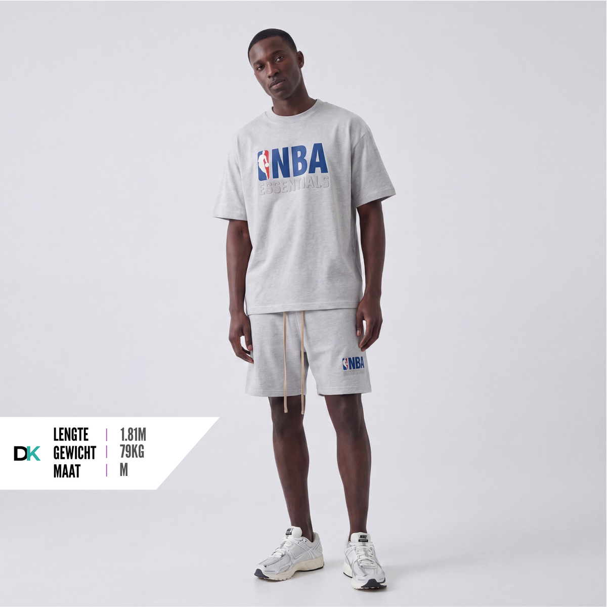 Fear of God Essentials NBA Light Heather Summer Set