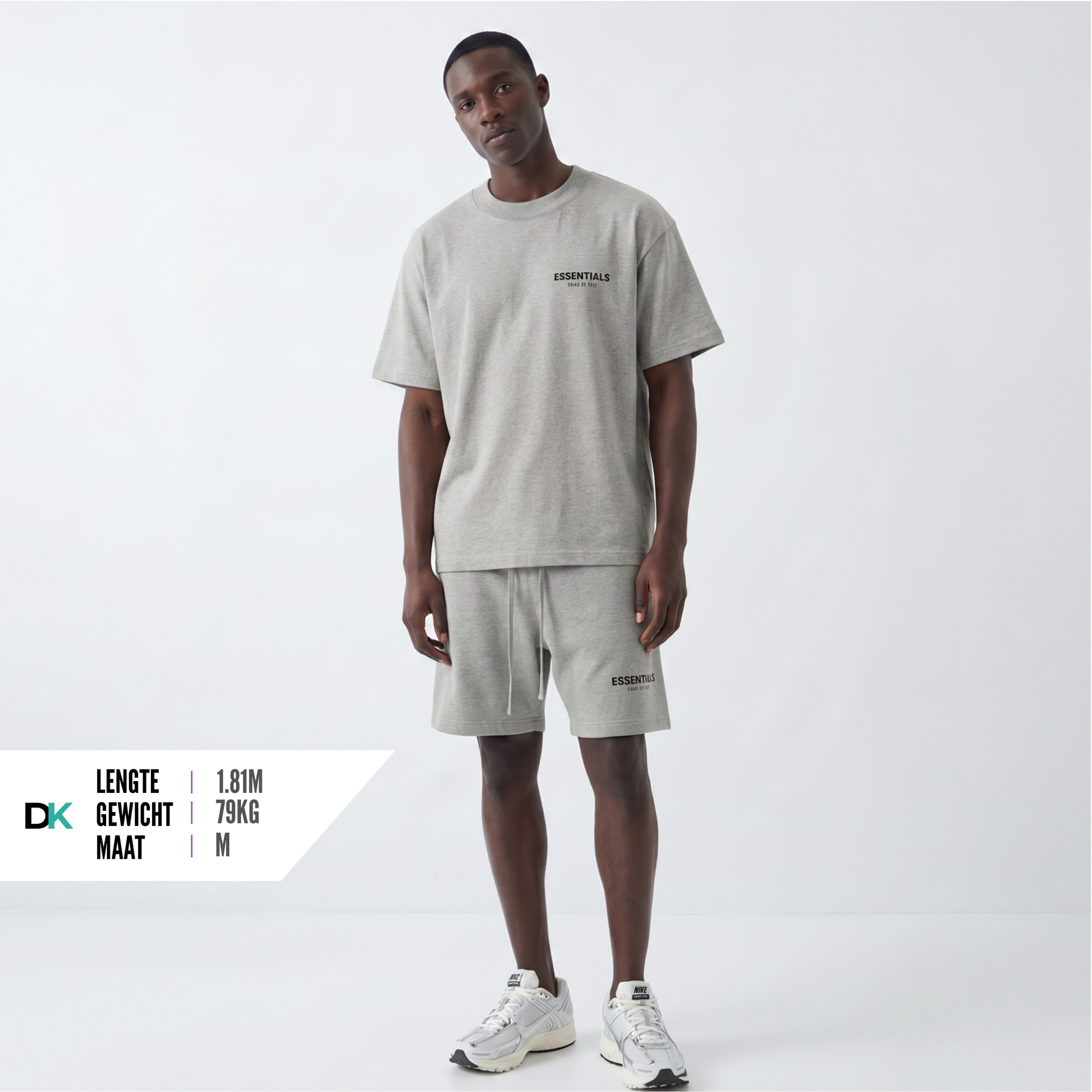 Fear of God Essentials Dark Oatmeal Summer Set