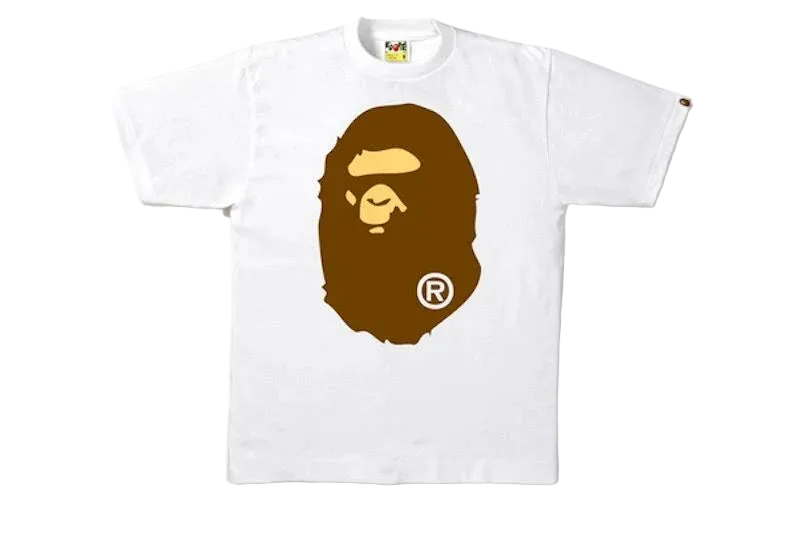 BAPE Big Ape Head Tee White