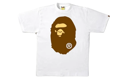 BAPE Big Ape Head Tee White