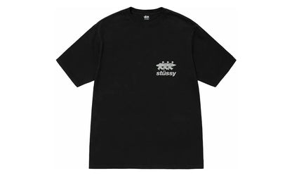 Stussy Surfwalk Pigment Dyed Tee Black