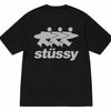 Stussy Surfwalk Pigment Dyed Tee Black
