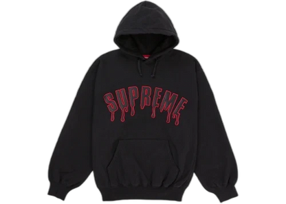 Supreme Ghostface Arc Hooded Sweatshirt Black