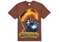 Supreme Grim Reaper Tee Brown