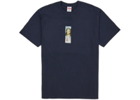 Supreme Prayer Card Box Logo Tee Navy