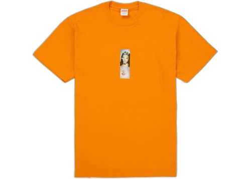 Supreme Prayer Card Box Logo Tee Orange