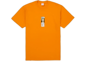 Supreme Prayer Card Box Logo Tee Orange