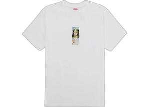 Supreme Prayer Card Box Logo Tee White