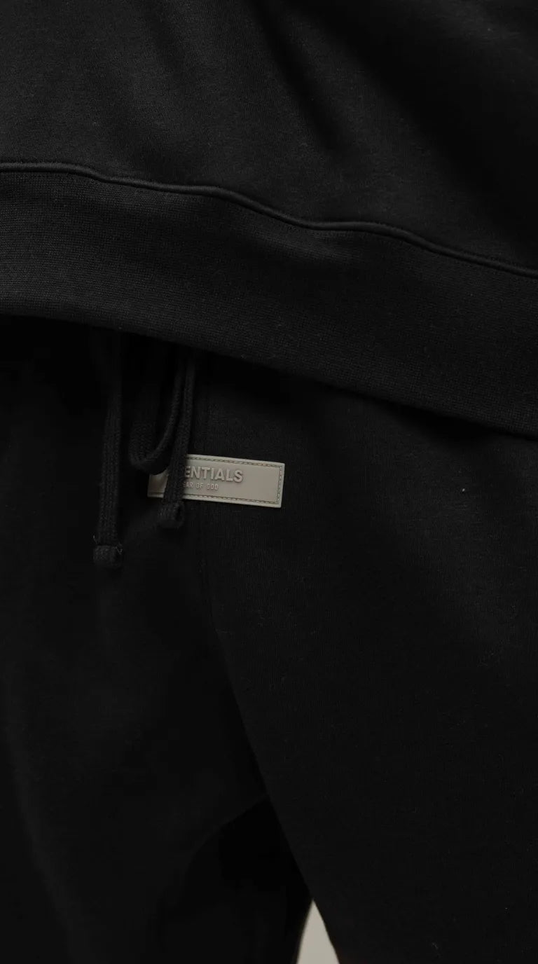 Fear of God Essentials 1977 Iron Black hoodie