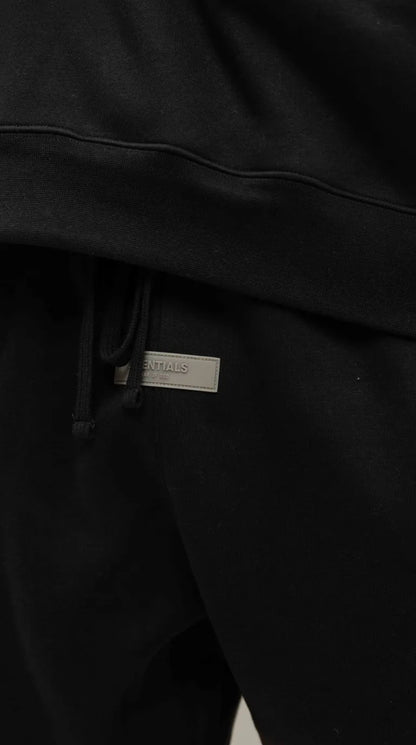 Fear of God Essentials 1977 Iron Black hoodie